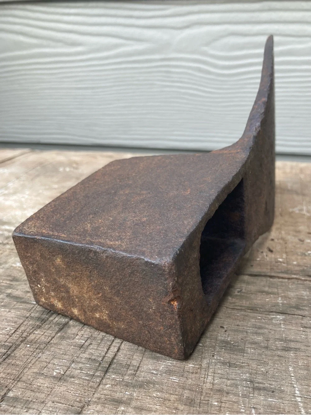 Old Axe Blade No Handle Rusty 9.5” Long